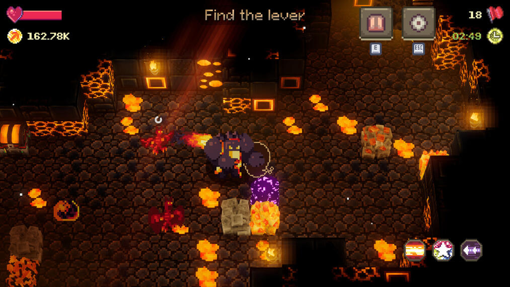 Ingame Molten Mineshaft